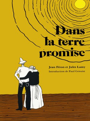 cover image of Dans la terre promise